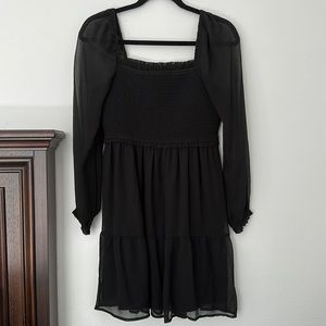 American eagle mini black babydoll dress - size XS